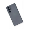 HarmonyAura  Samsung Galaxy S24 Ultra Kılıf Nano Içi Kadife Silikon - Gri