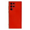 HarmonyAura  Samsung Galaxy S24 Ultra Kılıf Nano Içi Kadife Silikon - Kırmızı
