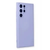 HarmonyAura  Samsung Galaxy S24 Ultra Kılıf Nano Içi Kadife Silikon - Lila