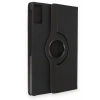 HarmonyAura Samsung Galaxy T550 Tab A 9.7 Kılıf 360 Tablet Deri Kılıf - Siyah
