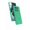 HarmonyAura Xiaomi Mi 14T Pro Regal Magsafe Standlı Kapak - Yeşil