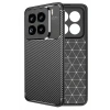 HarmonyAura  Xiaomi Mi 15 Pro Kılıf Auto Focus Karbon Kapak - Siyah
