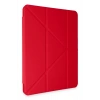 HarmonyAura  Xiaomi Pad 6 Kılıf Kalemlikli Mars Tablet Kılıfı - Kırmızı