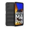 HarmonyAura  Xiaomi Poco M4 Pro 4g Kılıf Optimum Silikon - Siyah
