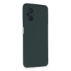 HarmonyAura  Xiaomi Poco M5 Kılıf Nano Içi Kadife Silikon - Koyu Yeşil