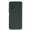 HarmonyAura  Xiaomi Poco X3 Gt Kılıf Nano Içi Kadife Silikon - Koyu Yeşil