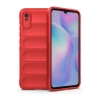 HarmonyAura  Xiaomi Redmi 9a Kılıf Optimum Silikon - Kırmızı