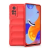 HarmonyAura  Xiaomi Redmi Note 11 Pro Kılıf Optimum Silikon - Kırmızı