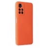 HarmonyAura  Xiaomi Redmi Note 11t Kılıf Nano Içi Kadife Silikon - Turuncu