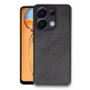 HarmonyAura  Xiaomi Redmi Note 13 4g Kılıf Aras Deri Kapak - Siyah