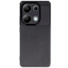 HarmonyAura  Xiaomi Redmi Note 13 Pro 4g Kılıf Auto Focus Karbon Kapak - Siyah
