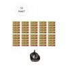 J-250 Jumbo Boy Çöp Torbası 80 X 110 Cm 10 Lu Rulo X 50 Paket = 500 Adet (siyah)
