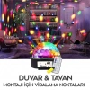 Ledx GM-0803B Sihirli Led Dönen Disko Topu Hoparlör Kablosuz USB/Mp3/Bluetooth Kumandalı 360 Derece