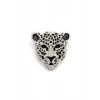 Leopar Broş - Gümüş