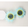 Mavi Renk Papatya Şekilli Parti Gözlüğü