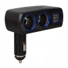 Olesson 1637 12-24V Çift USB Girişli 120W 2li Araç Çakmak Çoklayıcı
