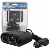Olesson 1653 12-24V Çift USB + TYPE-C Girişli 100W 70cm Kablolu 3lü Araç Çakmak Çoklayıcı