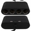 Olesson 1654 12-24V Çift USB - TYPE-C 120W 80cm Kablolu 4LÜ Araç Çakmak Çoklayıcı