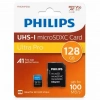 Philips FM12MP65B/00 128GB Class10 UHS-I U3 Adaptörlü Micro SDXC Kart