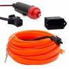 Powermaster 5 Metre Oranj Araç İçi Neon İp Aydınlatma