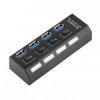 Powermaster PM-11365 4 Port USB 3.0 Anahtarlı Hub Çoklayıcı