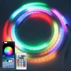 PowerMaster PM-26417 Animasyonlu Bluetooth Neon RGB Kumaş Örgülü Hortum Led 5 Metre 201 Modlu