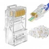 Powermaster RJ45 Cat5 -Cat6 Uç 8P8C Soket  100 Adet