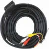Scart 3RCA 10 Metre Kablo