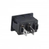 TK 91 IC-120 Yükseltici Anahtarı 2 Pin Siyah 3Amper - 250Volt