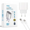 Weko WK-21443 PD-C 20 Watt Telefon Şarj Adaptörü + Type-C To Lightning Kablo