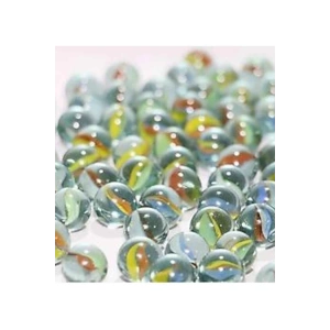 100 Adet Karışık Renk Cam Misket Bilye Oyuncak Cam Bilya Gülle