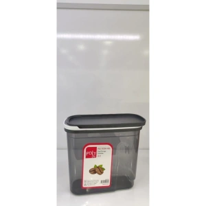 1.8 Litre Poly Erzak Saklama Kabı Kızaklı Kapak Royaleks-bnm-0650