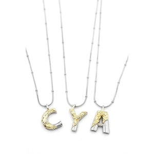 24lü Harf Kolye - Gümüş