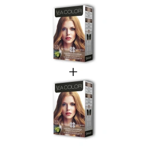 2x2 Tüp Krem Saç Boyası Seti Karamel No:8.73
