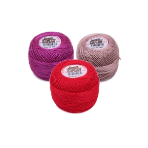 3 Adet Kaplan Etamin Ve Kanaviçe İpi 8 No Kod/renk: 113 - 1010 - 321 - Ryl