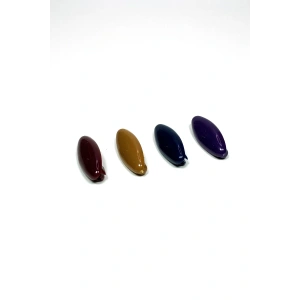 4 Adet Plastik Çengelli Eşarp Ve Şal İğnesi Karışık Renkler 4 Cm