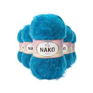 5 Adet Paris El Örgü İpi Yünü Koyu Petrol 10328