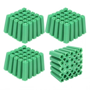 6mm Yeşil Plastik Dübel 500lü Ekonomik Paket