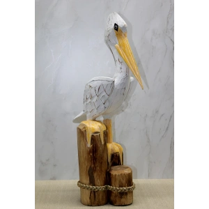 Ahşap Pelikan 60 Cm