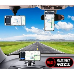 Araba Gösterge Üstüne Takılan 360 Oynar Başlıklı Telefon Tutucu