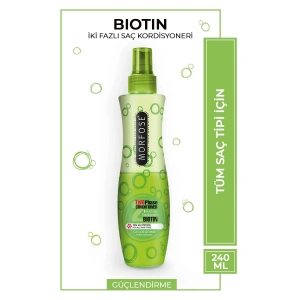 Biotin Çift Fazlı Saç Kondisyoner Fön Suyu 240 Ml - Mrfs