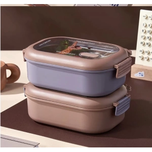 Bölmeli Paslanmaz Çelik Yemek Kutusu