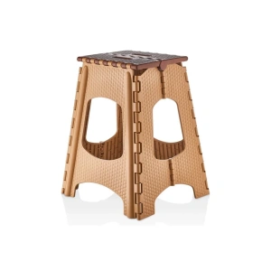 Büyük Katlanır Tabure Naturel Royaleks-mrd979