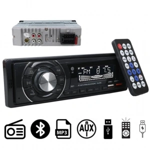 Carstar CS-950 Çift USB/SD/FM/AUX/Bluetooth Kumandalı Oto Teyp 4X60 Watt