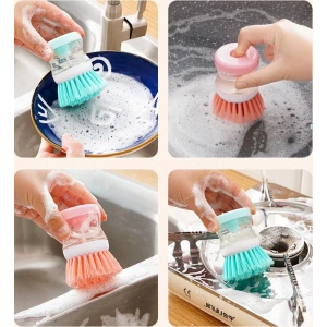 Deterjan Hazneli Bulaşık Yıkama Fırçası