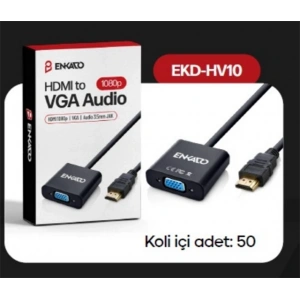 Enkado EKD-HV10 HDMI - VGA Çevirici Adaptör
