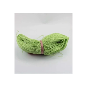 Fıstık Yeşili Renk Çile Kağıt İp Çanta Ipi Supla Ipi  No:40 - (550-600 Gr)