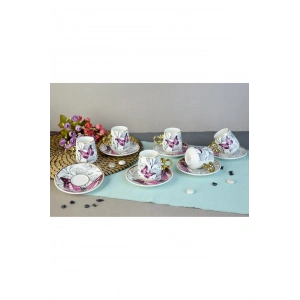 Floral Porselen Kahve Fincanı Royaleks-82454