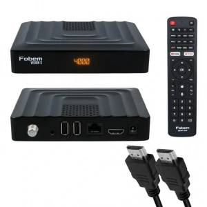 Fobem Vision S Hibrit Ses Komutlu Uydu Alıcılı Android 14 TV Box 4GB Ram 32GB Hafıza 1.5Ghz (Tunerli)