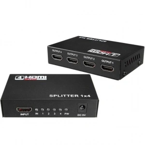 Fully G-538G 1.4V 1080P 3D 4 Portlu HDMI Splitter Dağıtıcı